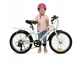 SIROX Luna 20 2026 dětské dívčí kolo bílé 6 rychlostí Shimano 20
