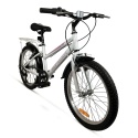 SIROX Luna 20 2026 dětské dívčí kolo bílé 6 rychlostí Shimano 20"`