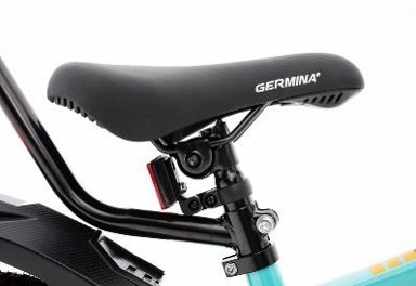 GERMINA Sport 16 2026 dětské chlapecké kolo modré 16" s pomocnými kolečky