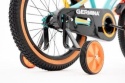 GERMINA Sport 16 2026 dětské chlapecké kolo modré 16" s pomocnými kolečky