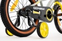 GERMINA Sport 16 2026 dětské chlapecké kolo zeleno-černé 16" s pomocnými kolečky