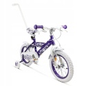 SIROX Montra Eclipse 14 2024 dětské dívčí kolo s pomocnými kolečky fialové