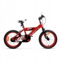 SIROX Montra Ignite 16 2024 dětské chlapecké kolo s pomocnými kolečky červené