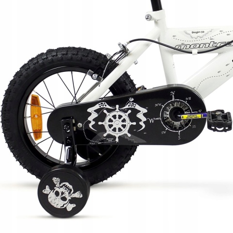 SIROX Pirate 14 2024 dětské chlapecké kolo s vodicí tyčí