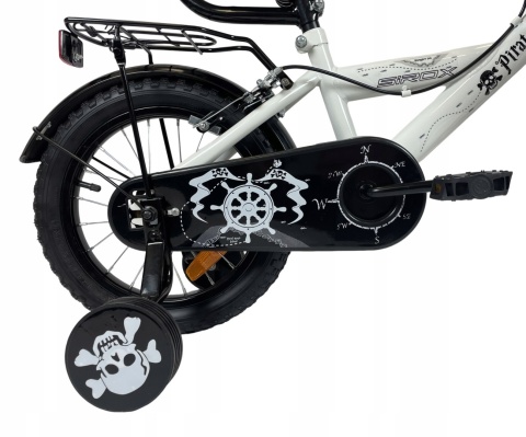 SIROX Pirate 14 2024 dětské chlapecké kolo s vodicí tyčí