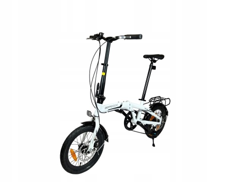 SIROX Voyage 16 2024 skládací městské kolo bílé