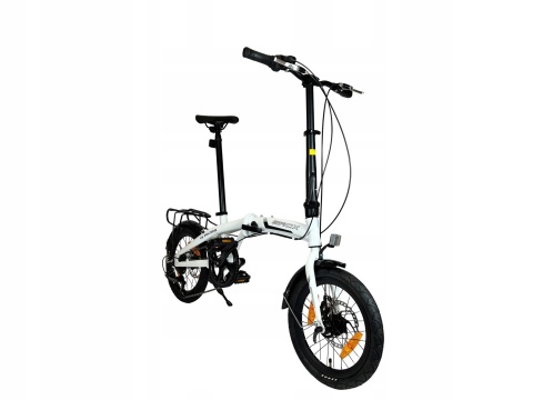 SIROX Voyage 16 2024 skládací městské kolo bílé