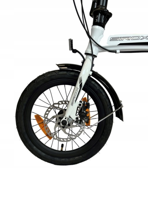 SIROX Voyage 16 2024 skládací městské kolo bílé