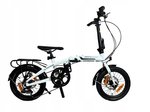 SIROX Voyage 16 2024 skládací městské kolo bílé