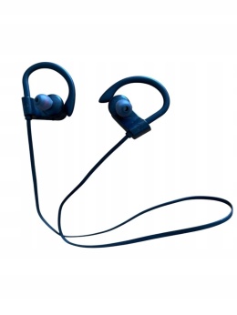 G2E D-20X Bluetooth 5.3 sportovní bezdrátová sluchátka s mikrofonem černá