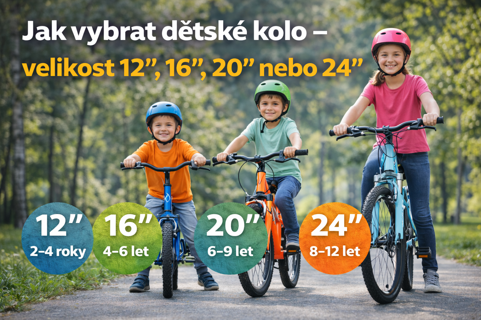 Jak vybrat dětské kolo